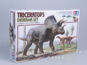 Triceratops Diorama set