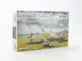 Туристический самолет Percival Vega Gull "military service"