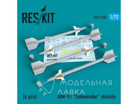 Управляемая ракета AIM-9J Sidewinder (4 шт.)