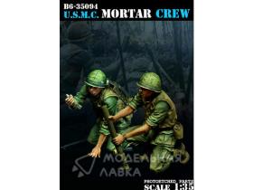 USMC Mortar Crew