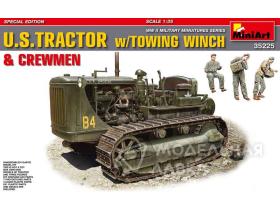 U.S.TRACTOR w/Towing Winch & Crewmen