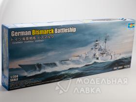 Внимание! Модель уценена! Немецкий линкор Bismarck
