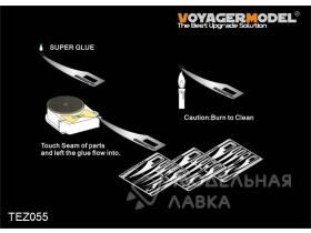 Voyager stainless super glue aplicators 2