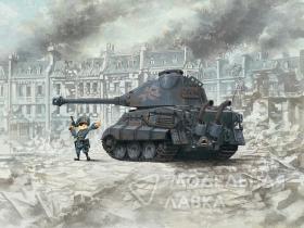 World War Toons King Tiger (Porsche Turret) German Heavy Tank