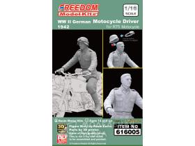 "WW II German  Motocycle Driver For R75 RESIN  PARTS & 3D Print   1set : 1 Figures  "