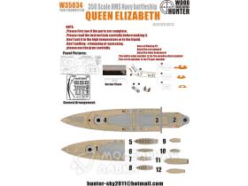 WWII Battleship HMS Queen Elizabeth