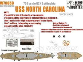WWII Battleship USS North Carolina