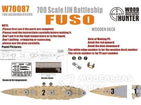 WWII IJN Battleship Fuso 1938