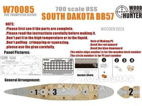 WWII USS South Dakota BB57