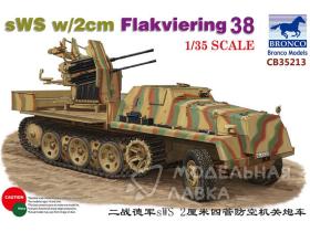 Зенитная установка sWS w/2cm Flakviering 38