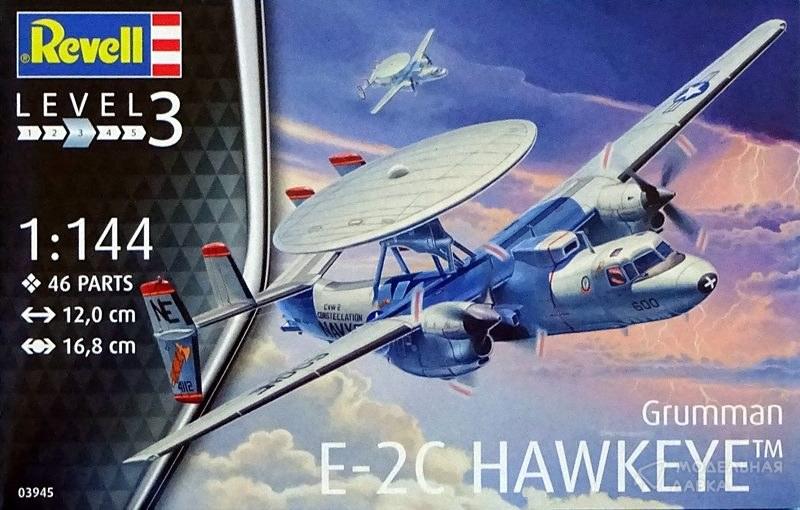 Фото #1 для Сборная модель американский самолет Grumman E-2C Hawkeye