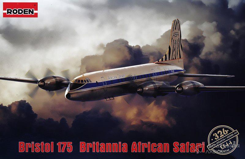 Фото #1 для Сборная модель Bristol 175 Britannia African Safari