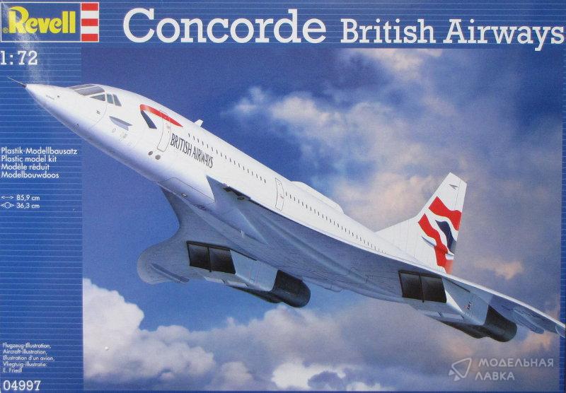Фото #1 для Сборная модель Concorde British Airways