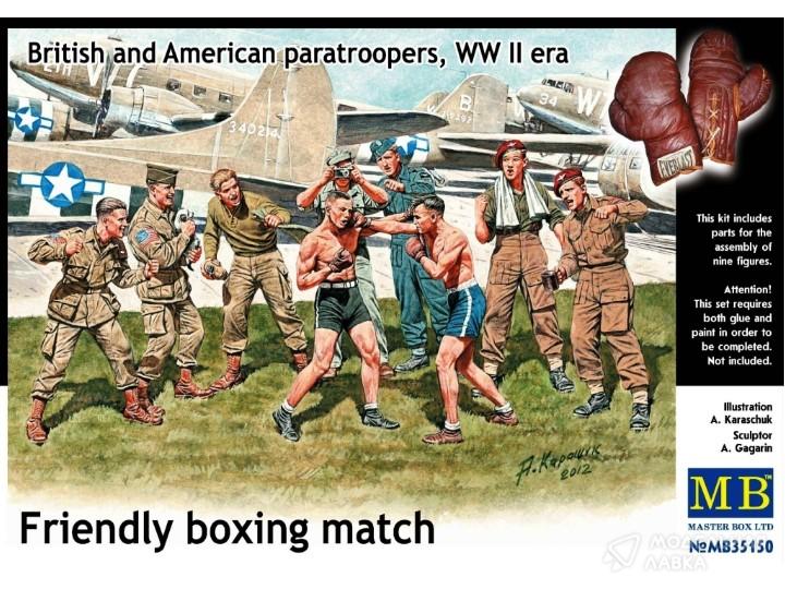Дружественный матч по боксу. Британские и американские фигуры. Master Box