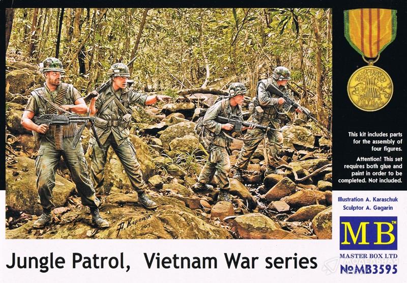 Джунгли. Патруль, Война во Вьетнаме Master Box