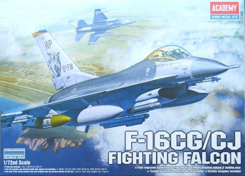 Сборная модель F-16CG/CJ  Fighting Falcon Academy