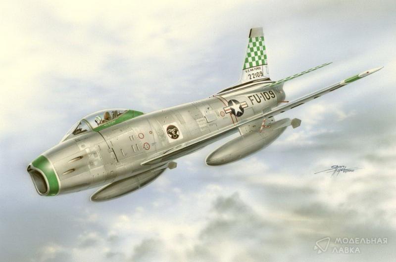 Фото #1 для Сборная модель F-86H Sabre Hog