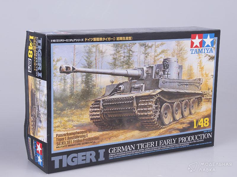 Фото #1 для Сборная модель German Tiger I Early Production Немецкий танк Тигр I, с 88мм пушкой.