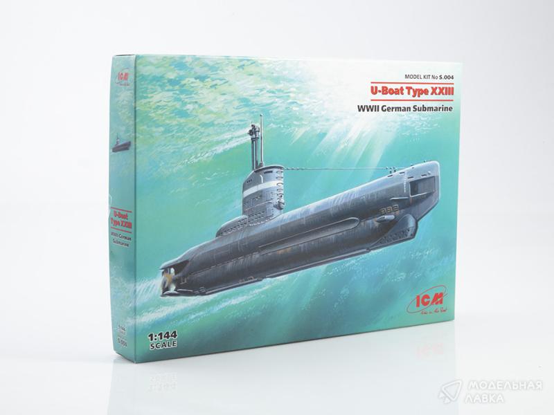 Фото #1 для Сборная модель германская подводная лодка, тип XXIII