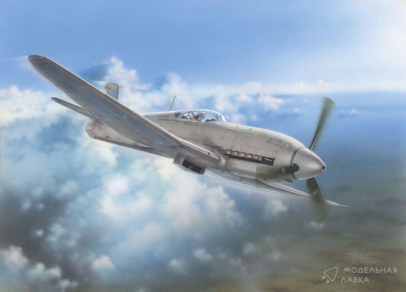 Фото #1 для Сборная модель Heinkel He 100D "Soviet and Japanese Test Plane"