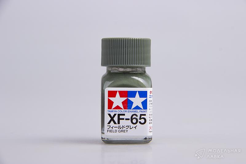 Краска матовая эмалевая (Field grey), XF-65 Tamiya