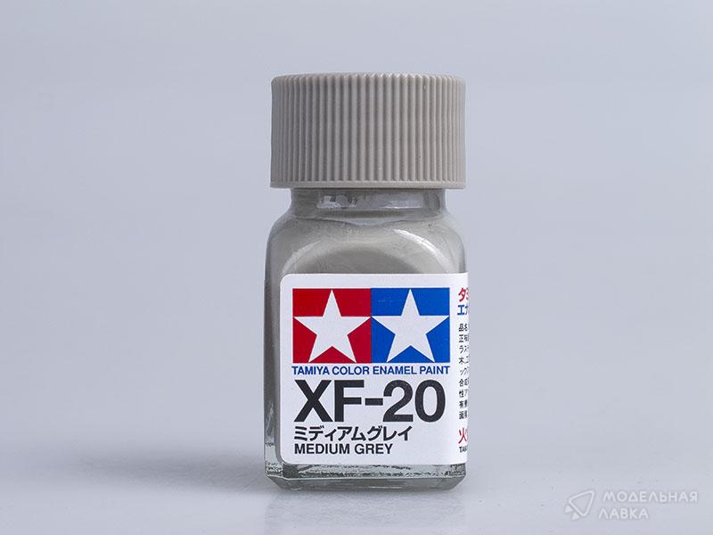 Фото #1 для Краска матовая эмалевая (Средне-серая), XF-20