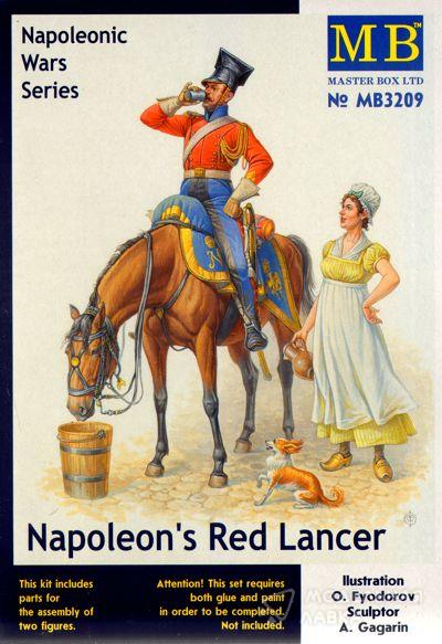 Красный улан Наполеона, серия Наполеоновских войн Master Box