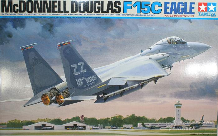 Сборная модель McDonnell Douglas F-15C Eagle Tamiya