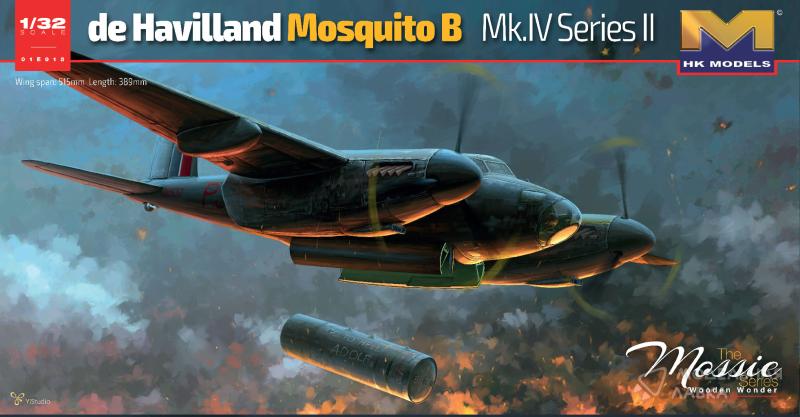 Фото #1 для Сборная модель Mosquito B. MK. IV SeriesII