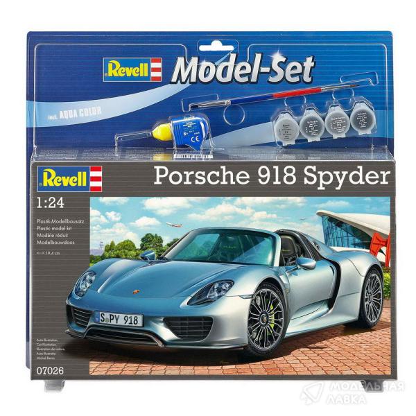 Набор порше. Revell подарочный набор Porsche Set.