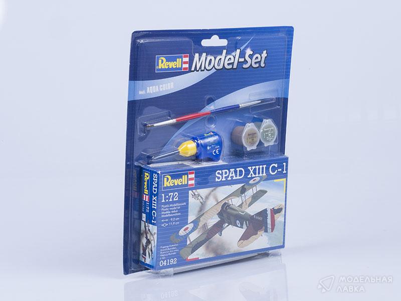 Фото #1 для Сборная модель набор: Spad XIII C-1 с клеем, кисточкой и красками