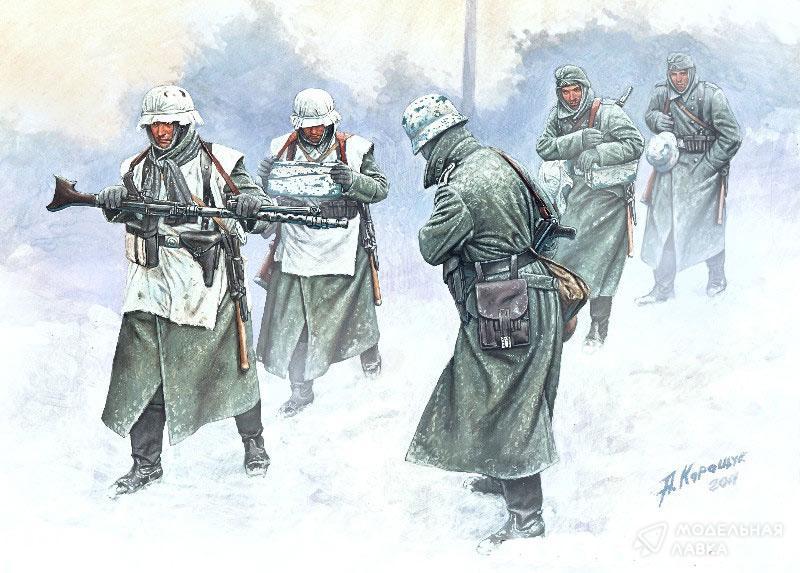 Немецкая пехота зимой. 1941-1942. Master Box