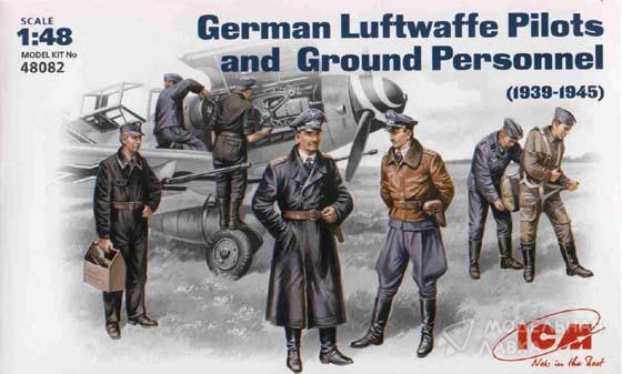 Немецкие пилоты и техники Люфтваффе ICM