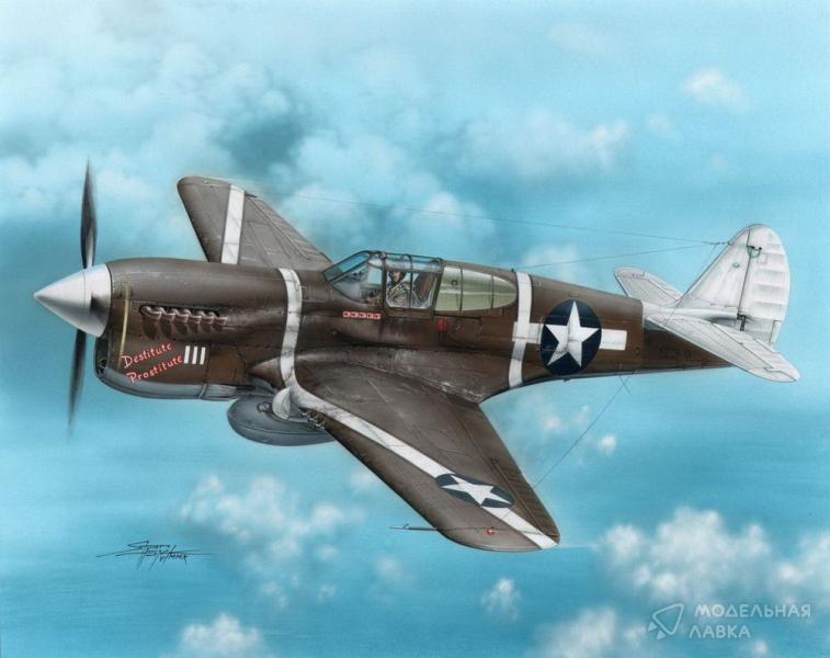 Фото #1 для Сборная модель P-40F Warhawk "Guadalcanal Hawks"