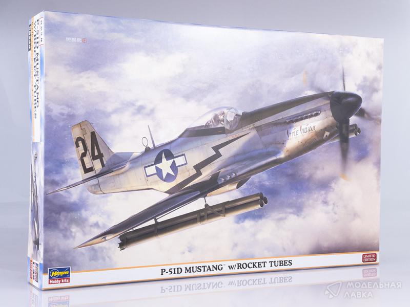 Фото #1 для Сборная модель P-51D Mustang w/Rocket Tubes
