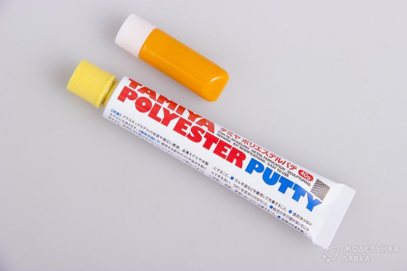 Фото #1 для Polyester putty-шпаклевка 40гр с отвердителем (соотн.50:1)