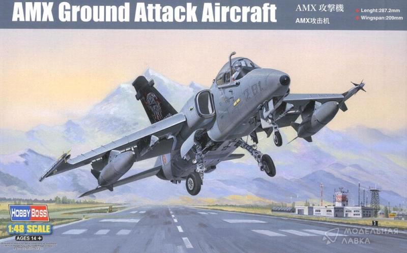 Сборная модель самолет AMX Ground Attack Aircraft Hobby Boss