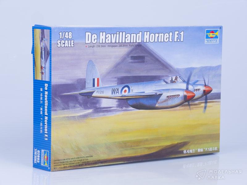 Фото #1 для Сборная модель самолет De Havilland Hornet F.1