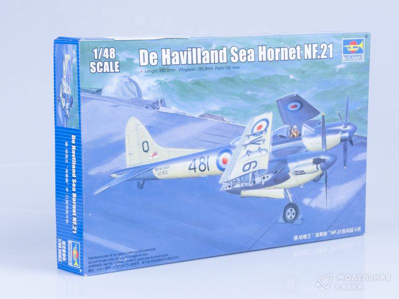 Фото #1 для Сборная модель самолет De Havilland Sea Homet NF.21