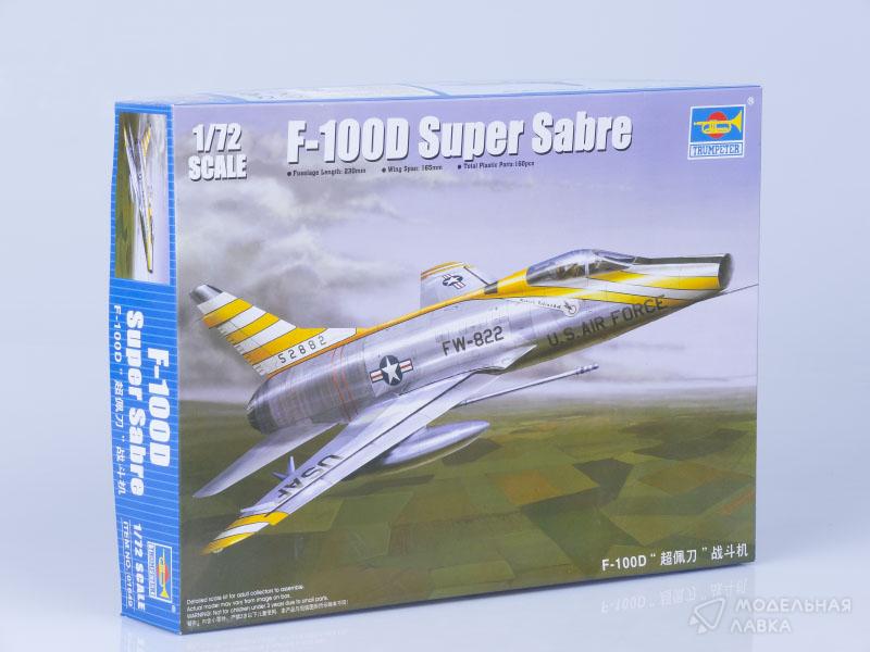 Фото #1 для Сборная модель самолет F-100D Super Sabre