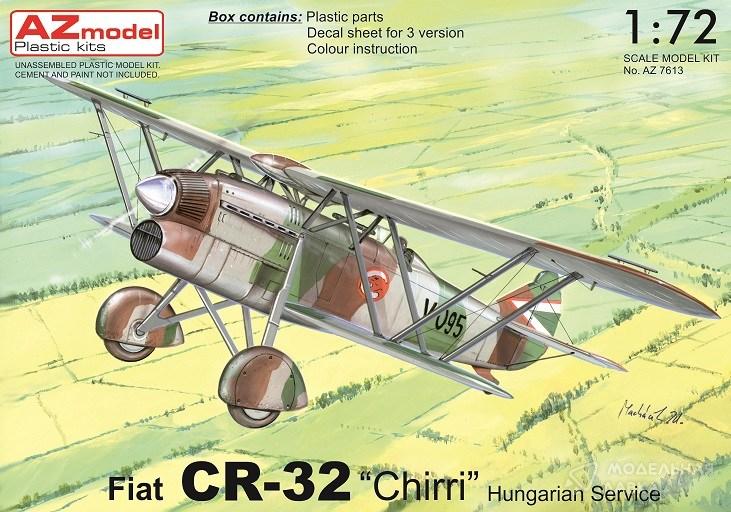 Фото #1 для Сборная модель самолет Fiat CR-32bis Chirri "Hungarian Service"