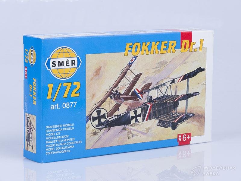 Фото #1 для Сборная модель самолет Fokker Dr.I
