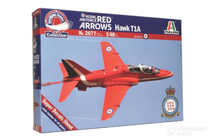 Фото #1 для Сборная модель самолет Hawk T.MK1 "Red Arrows"