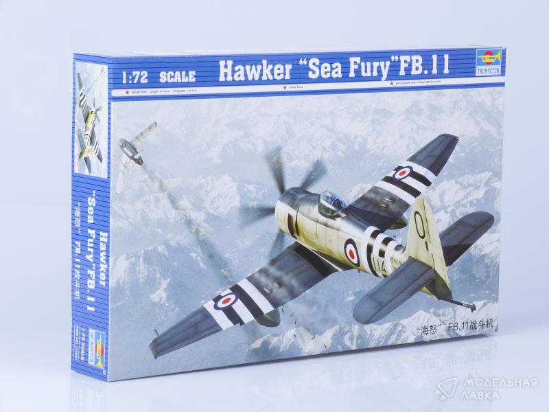 Фото #1 для Сборная модель самолет Hawker "Sea Fury" Fb.11
