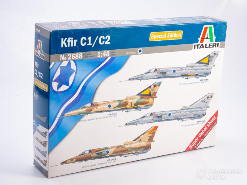 Сборная модель самолет Kfir C1/C2 Italeri