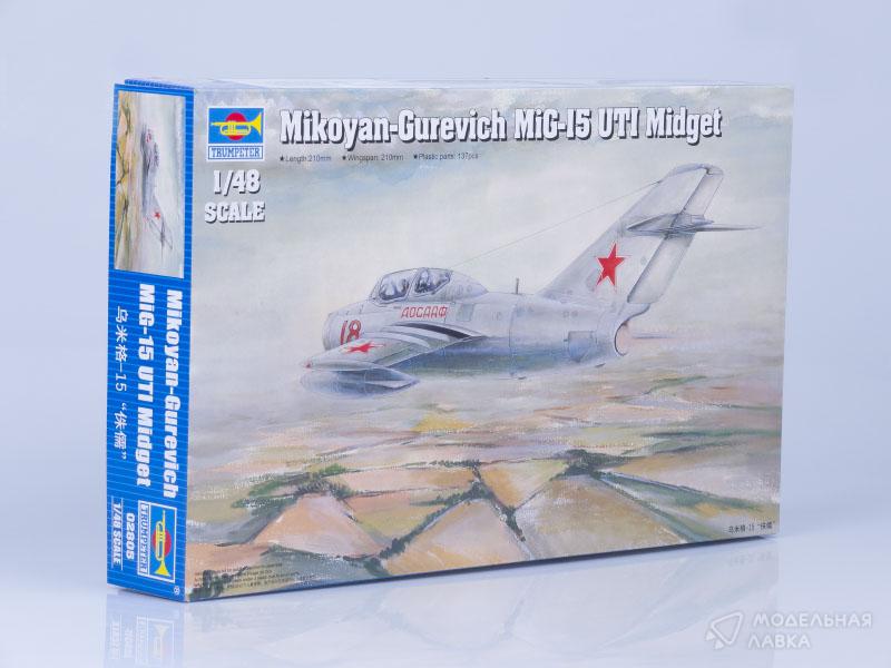 Фото #1 для Сборная модель самолет МиГ-15 УТИ