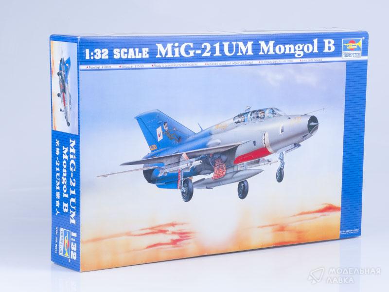 Фото #1 для Сборная модель самолет MiG-21UM Mongol B