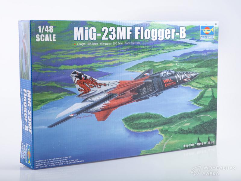 Фото #1 для Сборная модель самолет МИГ-23MF (Flogger-B)