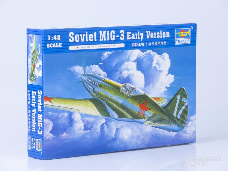 Фото #1 для Сборная модель самолет Миг-3 (ранняя версия)