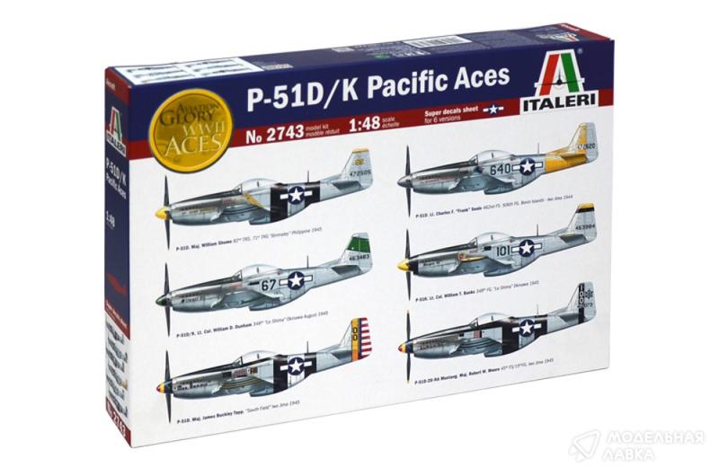 Фото #1 для Сборная модель самолет P-51 D/K Pacific ACES